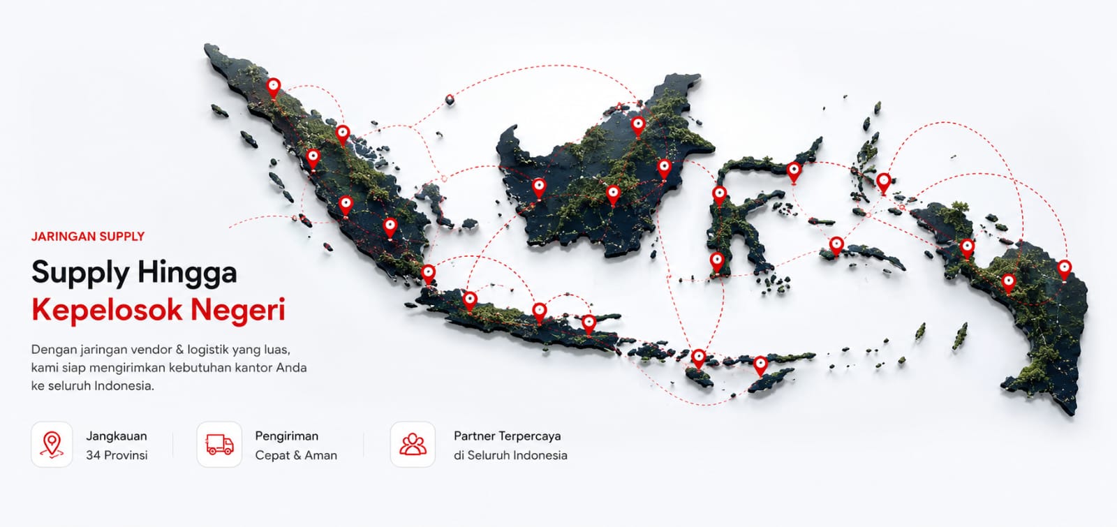 Coverage Alpintar di 34 provinsi Indonesia
